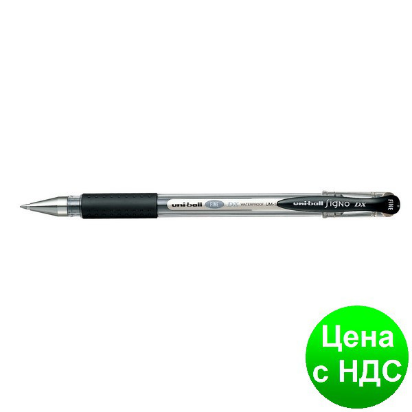 Ручка гел. uni-ball Signo DX fine 0.7мм, черная UM-151.(07).Black