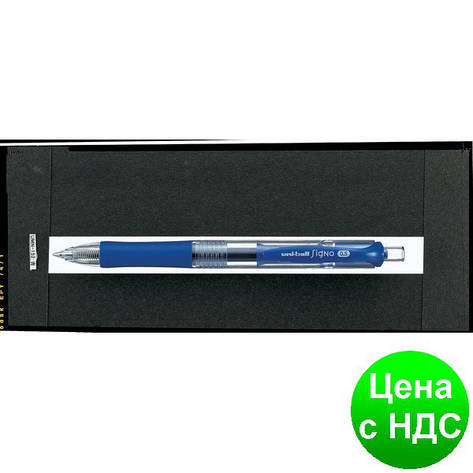 Ручка гел. авт. Signo RETRACTABLE fine 0.7 мм, синя UMN-152.(07).Blue, фото 1