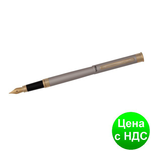 Ручка пір'яна в оксамитовому чохлі, нікель R68002.F