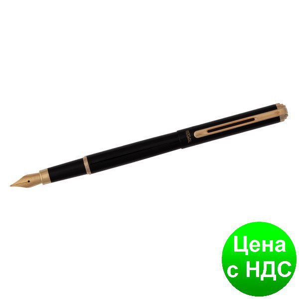 Ручка пір'яна в оксамитовому чохлі, чорний R22101.F