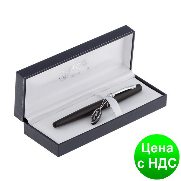 Ручка пір'яна у футлярі L, чорний R80100.L.F