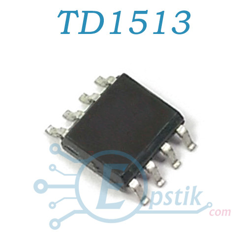 TD1513, DC/DC перетворювач від 1.2 до 18В, 2А, 380кГц, SOP8