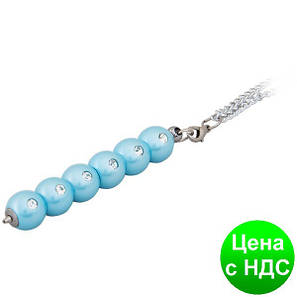 Ручка кулькова "Secret", з кристалами, синій, у подарунковому футлярі LS.401021-02, фото 1