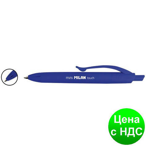 Ручка кулькова MINI P1, дисплей, уп. 40шт, синій ml.176530140, фото 1