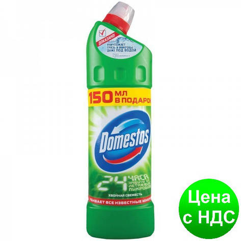 Засіб миючий д/туалету DOMESTOS 1л Хвойна свіжість 65413888, фото 2