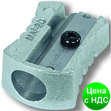 Точилка без контейнера CLASSIC, 1 отв., дисплей, сірий MP.506600
