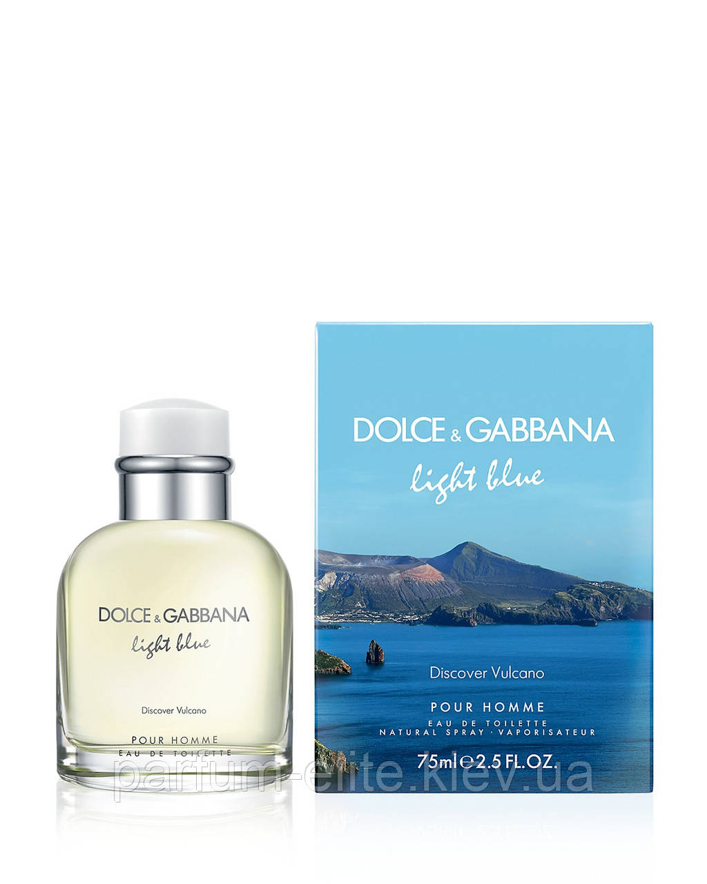 Чоловіча туалетна вода Dolce & Gabbana Light Blue Discover Vulcano Pour Homme 125ml (test)