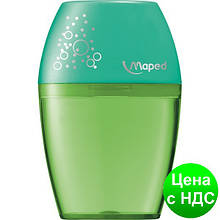 Чинка з контейнером SHAKER, 1 отв., дисплей, асорті MP.534753