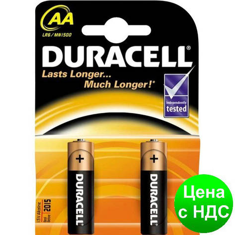 Елемент живлення (батарея) DURACELL LR6 (AA) s.58163, фото 1