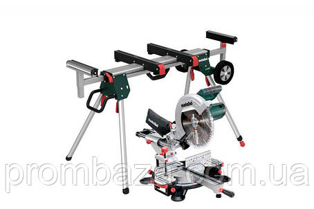 Торцювальна пила Metabo KGS 305 M + стіл Metabo KSU 251, фото 1