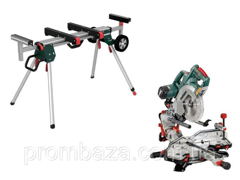 Торцювальна пила Metabo KGSV 72 Xact Sym + стіл Metabo KSU 251