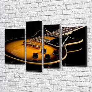 Замовити картину модульну на Полотні сін., 65x85 см, (40x20-2/65х18/50x18)