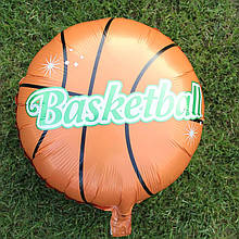 Баскетбольний м'яч Фольгований куля діаметр 45 див.