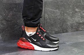 Літні чоловічі кросівки Nike Air Max 270,Black/Red 40,45 р, фото 2