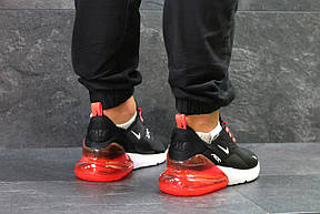 Літні чоловічі кросівки Nike Air Max 270,Black/Red 40,45 р, фото 3