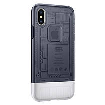 Чохол Spigen для iPhone X Classic C1, Graphite, фото 5