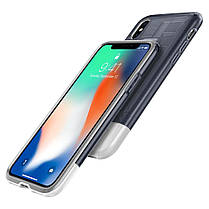 Чохол Spigen для iPhone X Classic C1, Graphite, фото 3