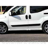 Боковые пороги Sirit (под покраску) Fiat Fiorino