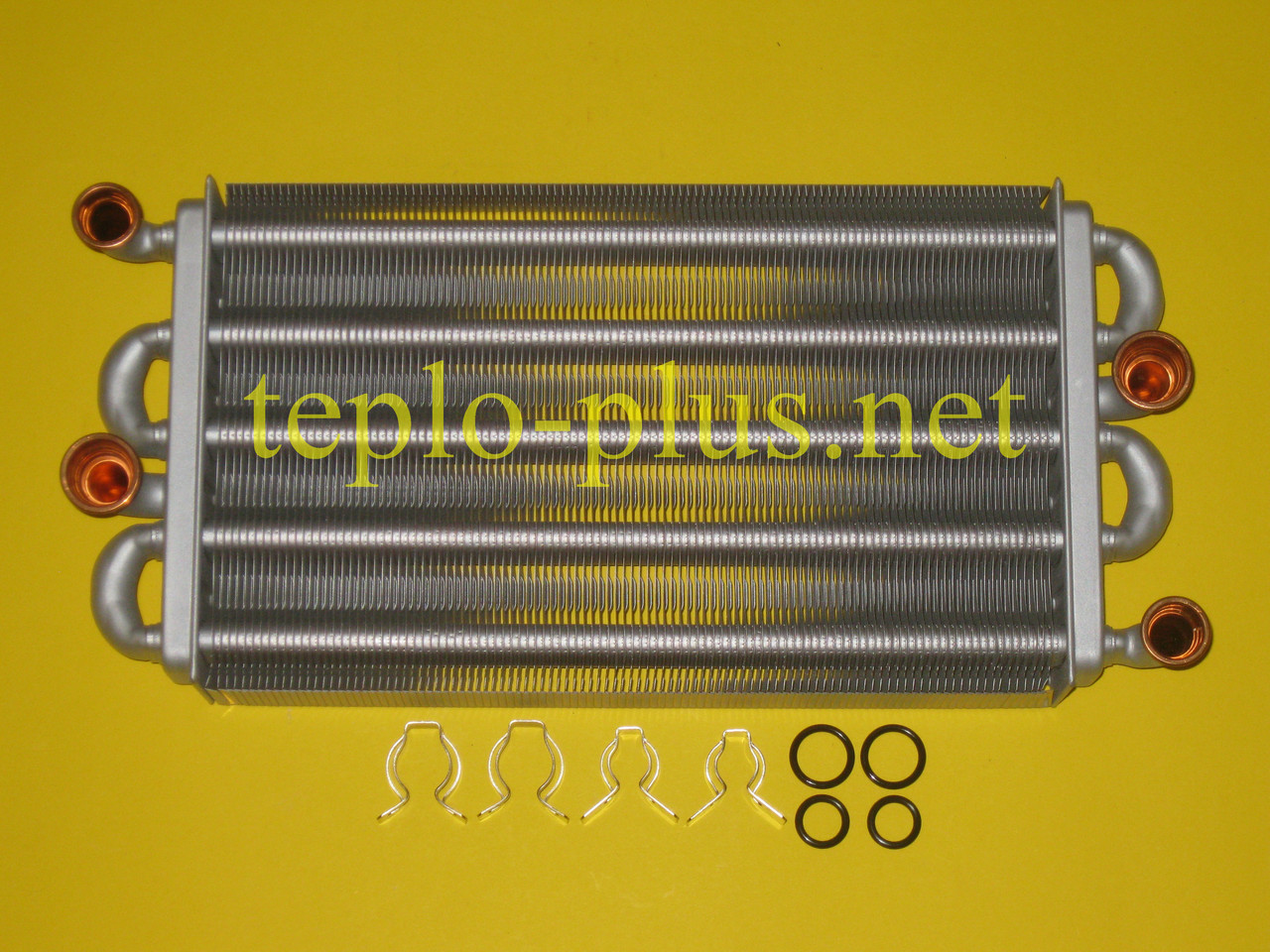 Бітермічний теплообмінник 39842570 Ferroli Domiproject F32D, Domina F28 N