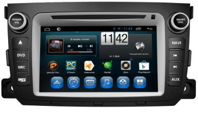 Магнитола Mercedes Benz ForTwo, ForFour 2011-2014+. Kaier KR-7015 Android