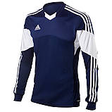 Футболка ігрова футбольна Adidas Tiro 13 LS темно-синя Z20259, фото 2