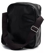 Мужская сумка из эко кожи POOLPARTY pool18-pu черный