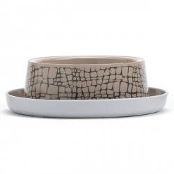 Moderna Trendy Dinner №1 WildLife МОДЕРНУ миска для кішок, захист від мурах, пластик,350мл, d16см