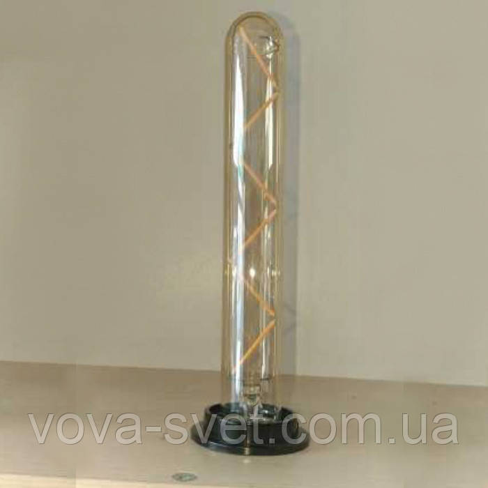 LED лампа Эдисона T-225 Amber (6w) W - образная нить "NEW" - фото 1 - id-p742506984