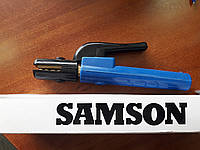 Электрододержатель ракетка (медь) Samson 300 A - длина 21,7 СМ металл литье