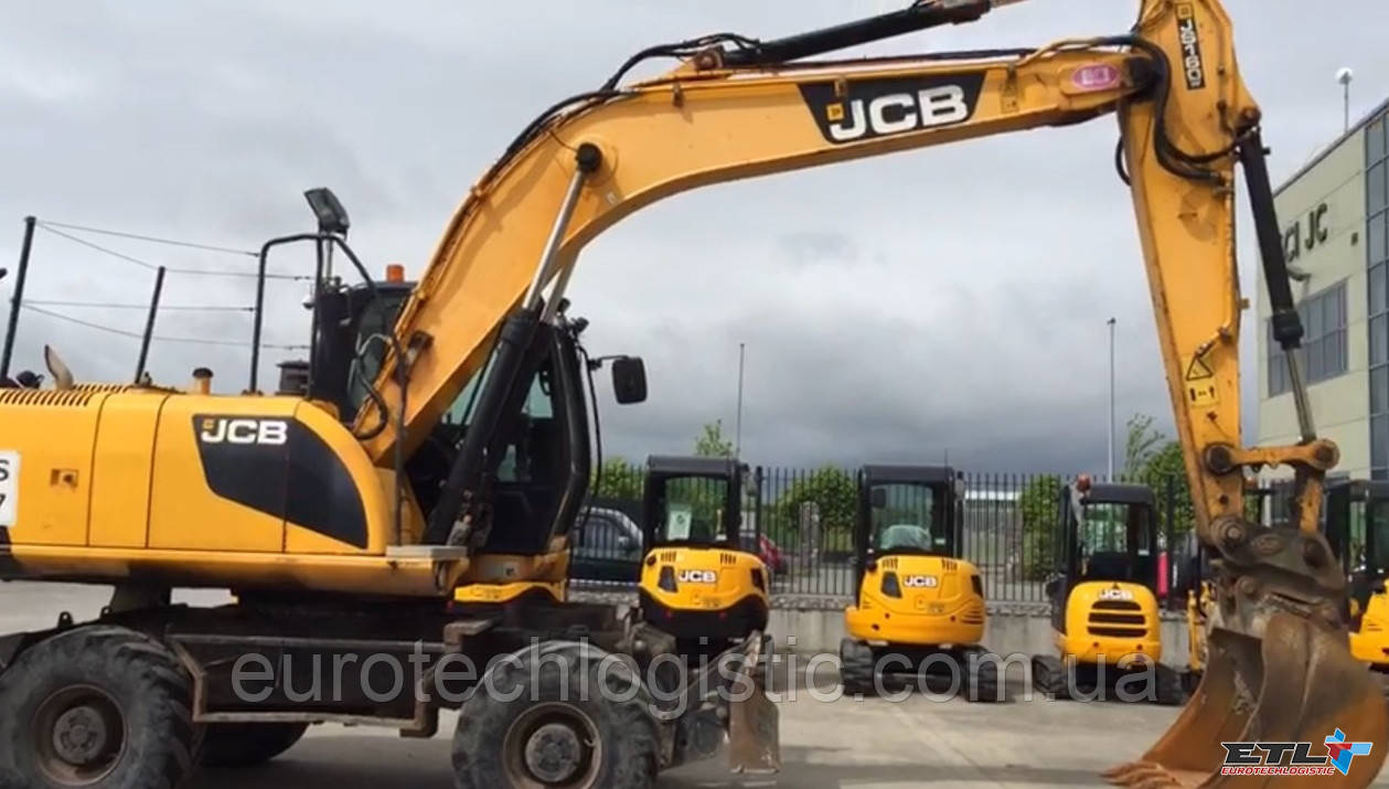 Колісний екскаватор JCB JS160W.