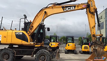 Колісний екскаватор JCB JS160W.