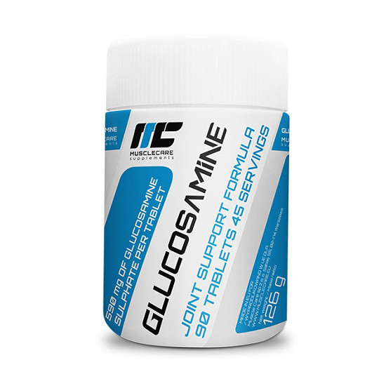 Для суглобів і зв'язок Muscle Care Glucosamine (90 таблеток.)