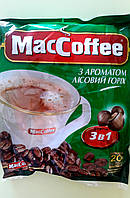 Кофейный напиток Maccoffee 3 в 1 лесной орех 20 пакетов