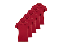 Поло для дівчат George Red Scallop (р.9-10)