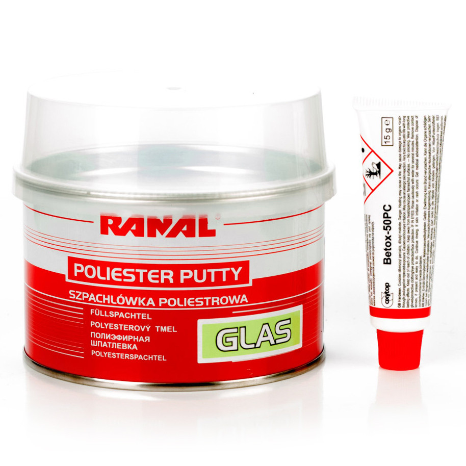 Шпаклівка зі скловолокном Ranal Glasfaser 1кг