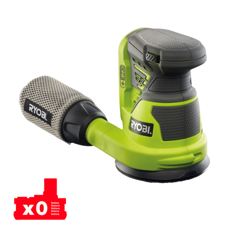 Машина ексцентрикова акумуляторна RYOBI R18ROS-0 ONE+, фото 1