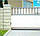Ворота відкатні ADS 400 комбіновані заповнені профілем AG/77и алюмінієвим профілем, фото 2