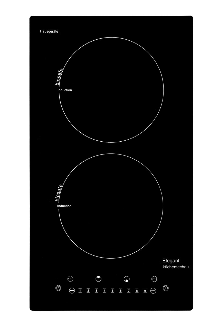 Две конфорки индукция Elegant IH 371 TA Functional Hob Domino