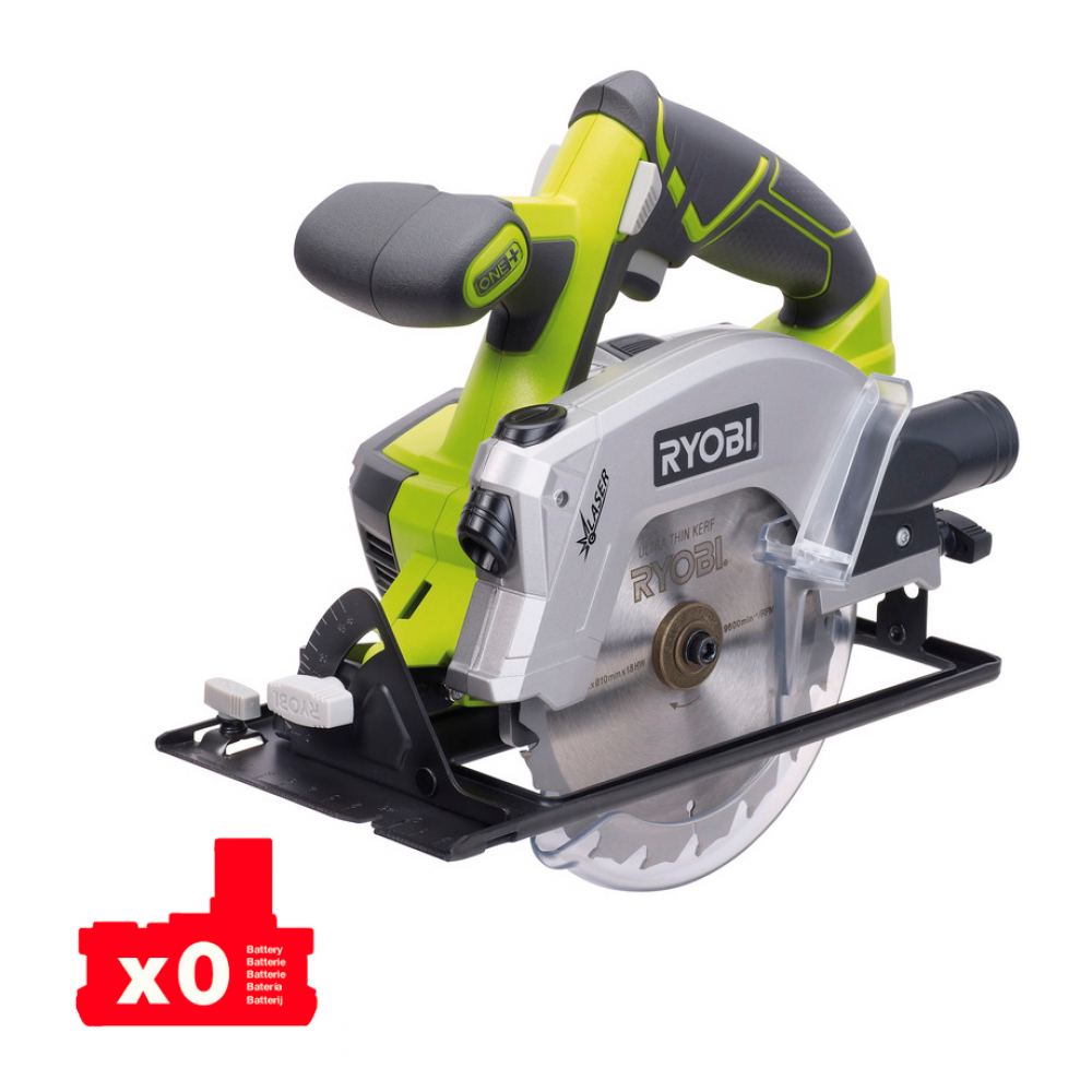 Пила дискова акумуляторна RYOBI RWSL1801M-0 ONE+, фото 1