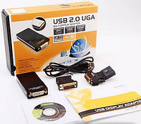 Конвертер USB на VGA/DVI/HDMI Адаптер (Позадня USB-відеокарта)