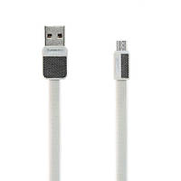 Кабель для зарядки USB to MicroUSB Remax Platinum RC-044m 2,1A 1m White