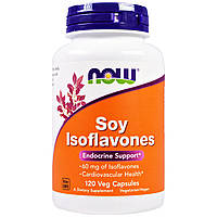 Соєві ізофлавони, Soy Isoflavones, Now Foods, 120 капсул