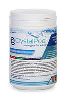 Медленный Хлор для Бассейна Crystal Pool 1 кг (таблетки 200 г). Химия для бассейна