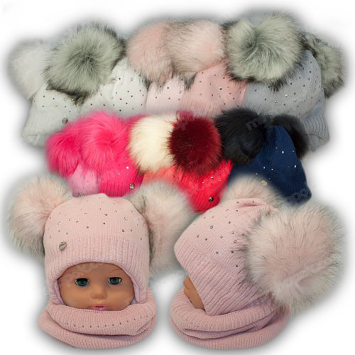 шапка и шарф для девочки шапка и шарф для девочки