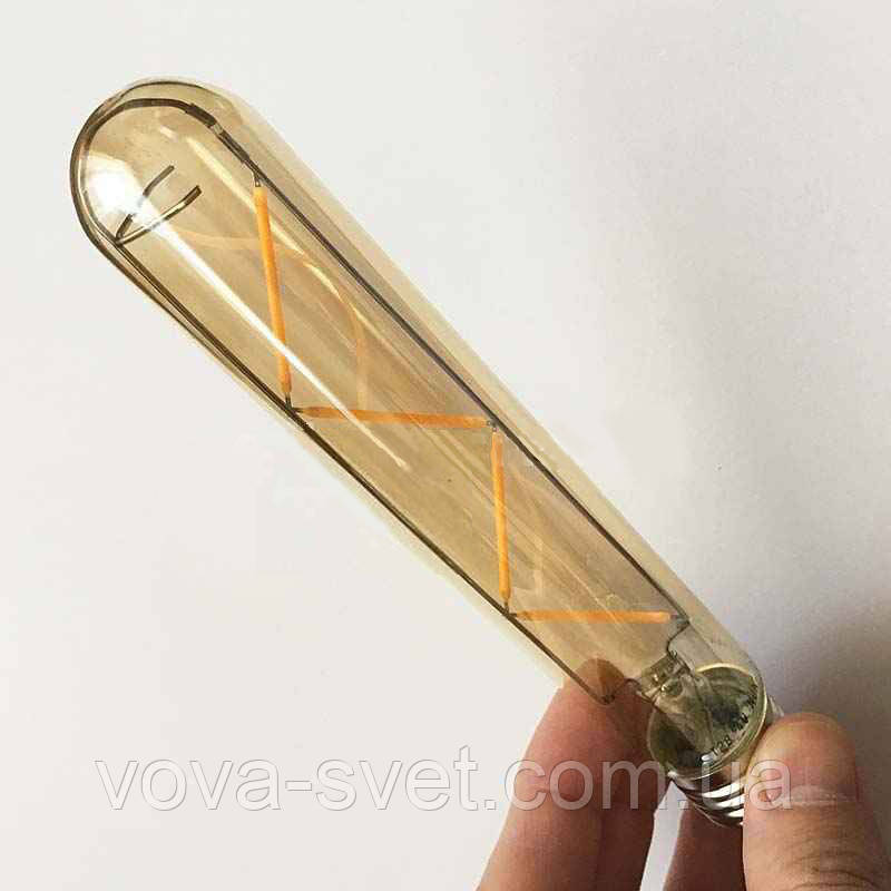 LED-лампа Едісона T-185 Amber (4w) W — подібна нитка "NEW"