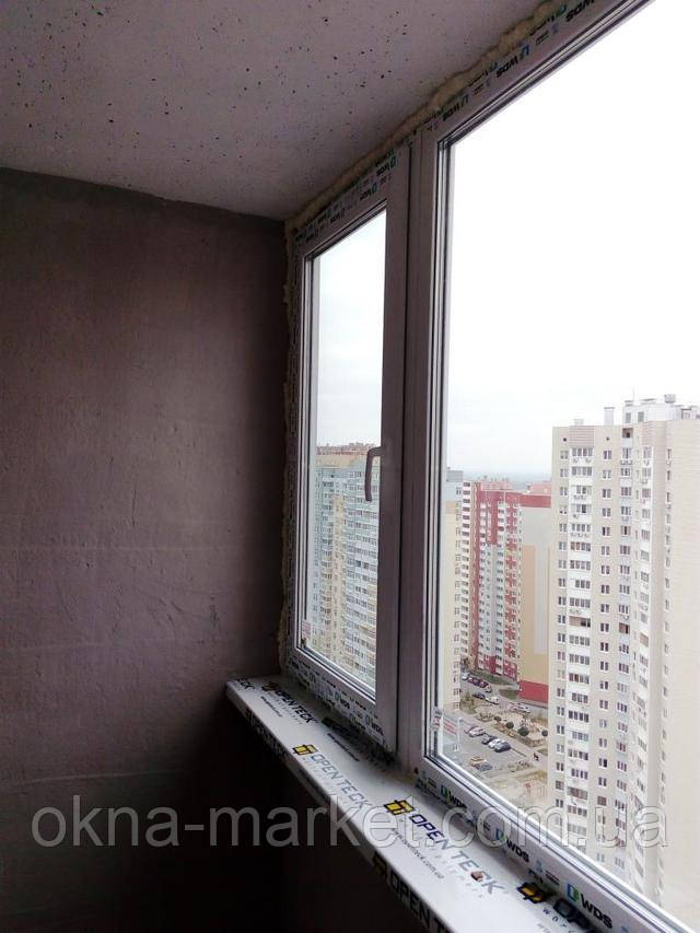 Остекление лоджий WDS, монтаж бригады №1 Остекление лоджий WDS в Киеве, монтаж бригады №1