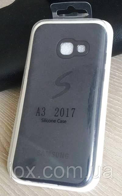 Чохол-накладка Silicone Case для Samsung Galaxy A3 2017 / A320