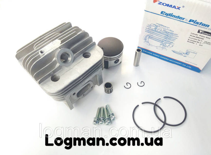 Поршневая группа для бензокосы Zomax 5302, 5303 (Zomax ZMG) на