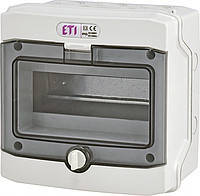 Розподільні пластикові щити ECH (IP65,IK07,UV-proof)(наруж. уст., ASA термопластик/полікарб.)