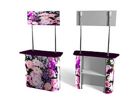 Промо-стол (промостойка) 1100х2000х500 мм Ташута  (22-30052)